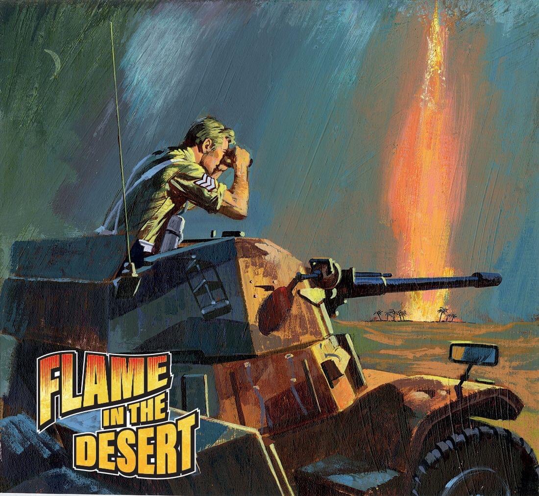 Commando 5544: Gold Collection: Flame in the Desert Cover: Penalva Full