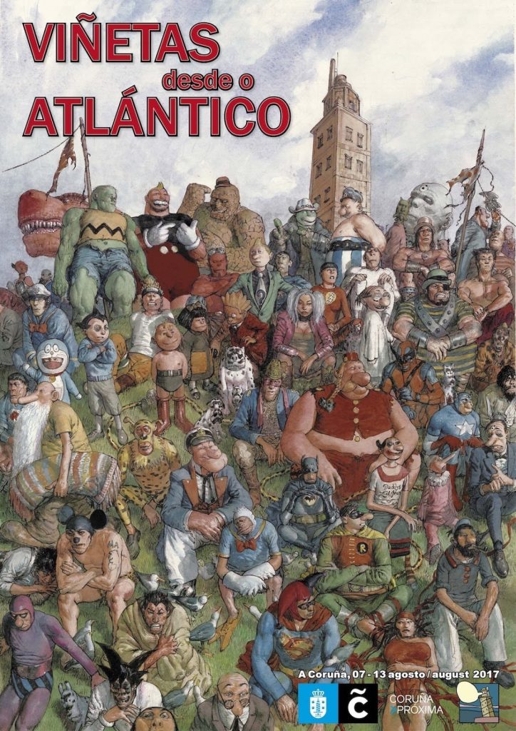 Viñetas desde o Atlántico 2017 poster by Das Pastoras