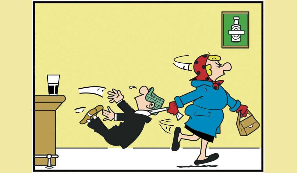 Andy Capp from the Daily Mirror