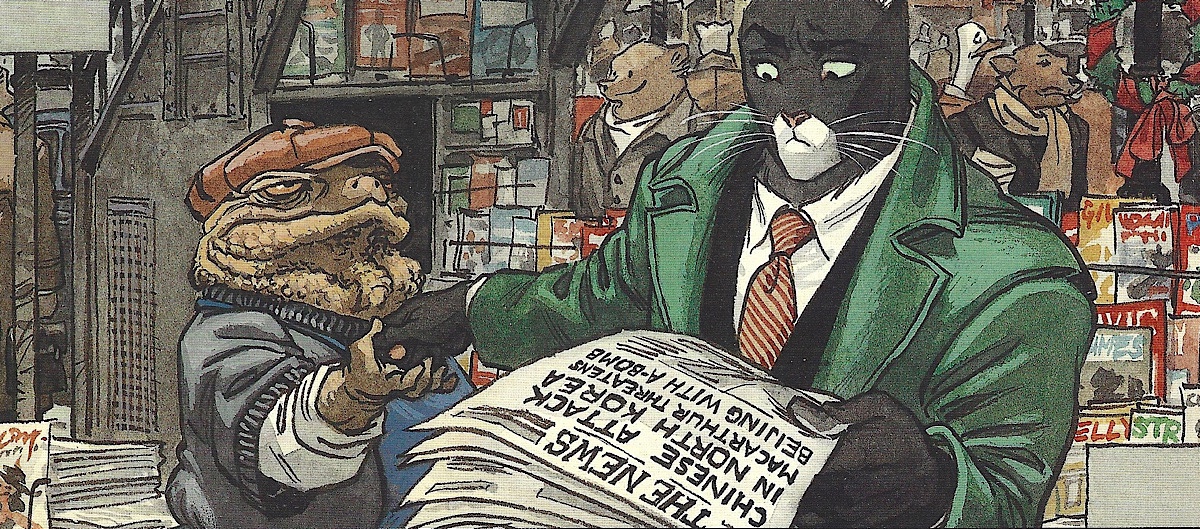 Retro Review: Blacksad – Collected Stories, by Juan Diaz Canales