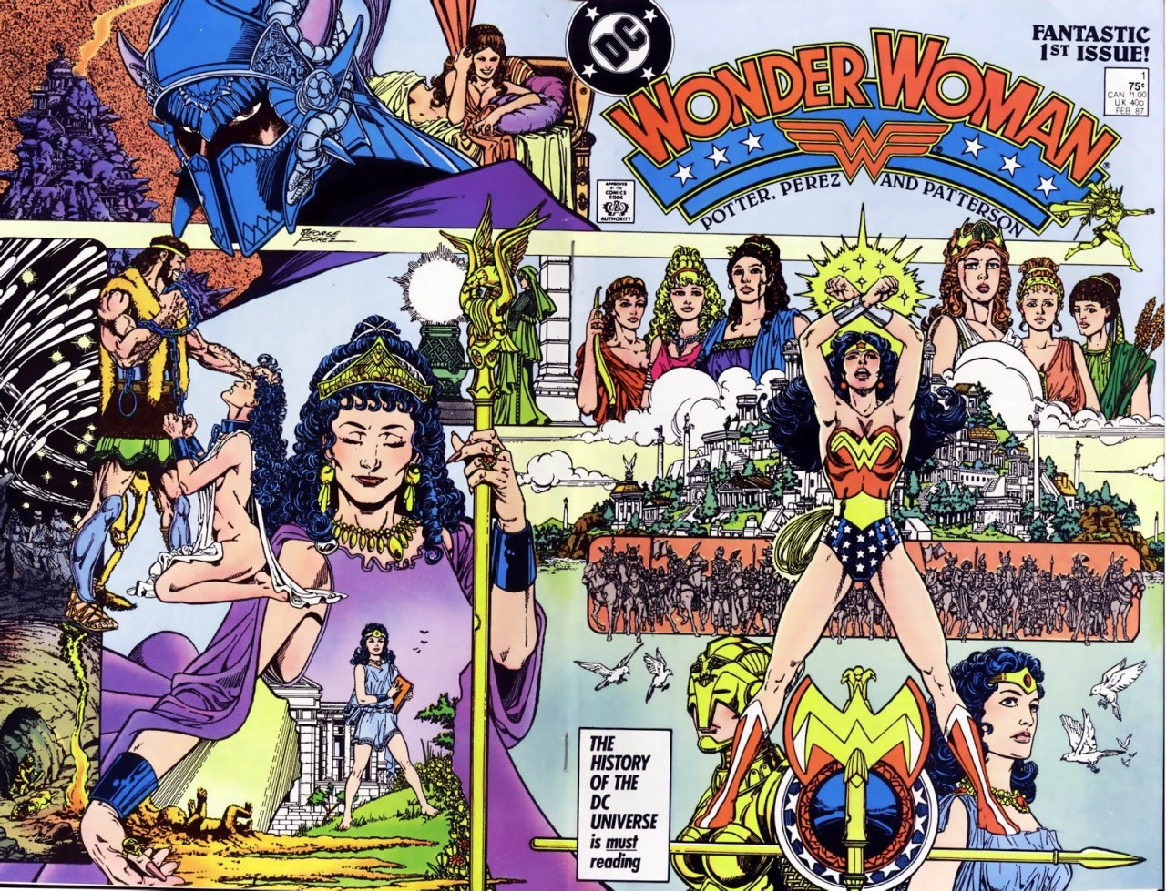 Wonder Woman #1 - art by George Pére