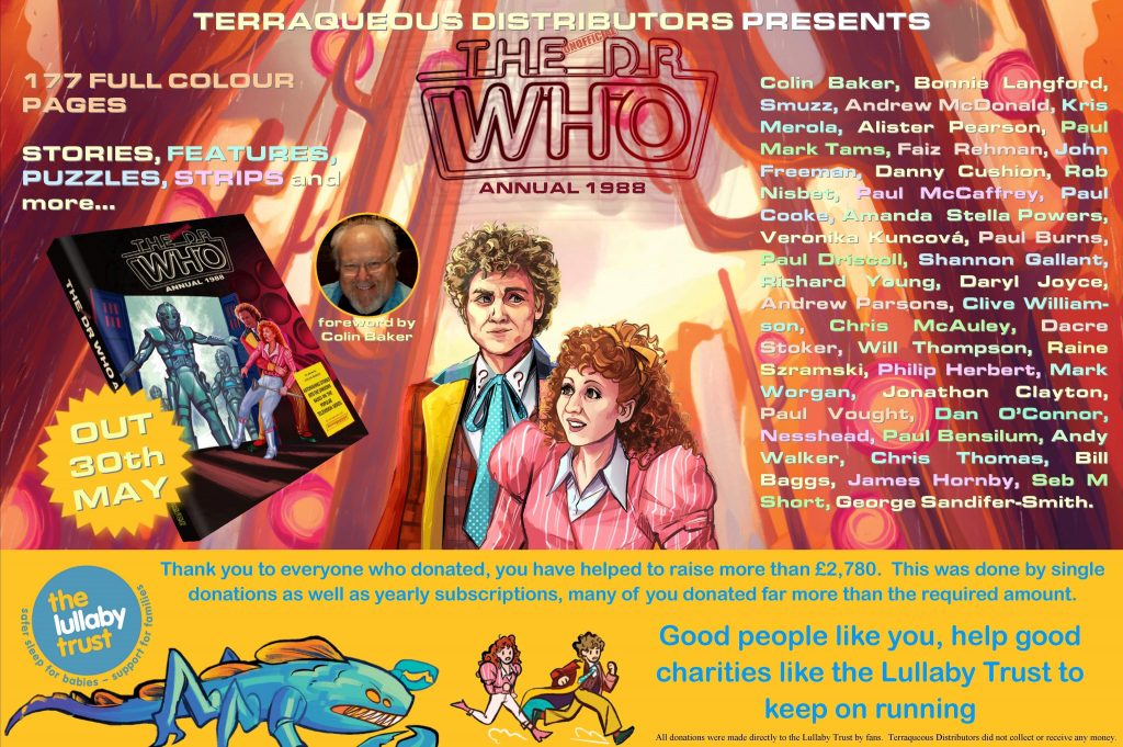 Doctor Who Unofficial Annual 1988 Promotion 