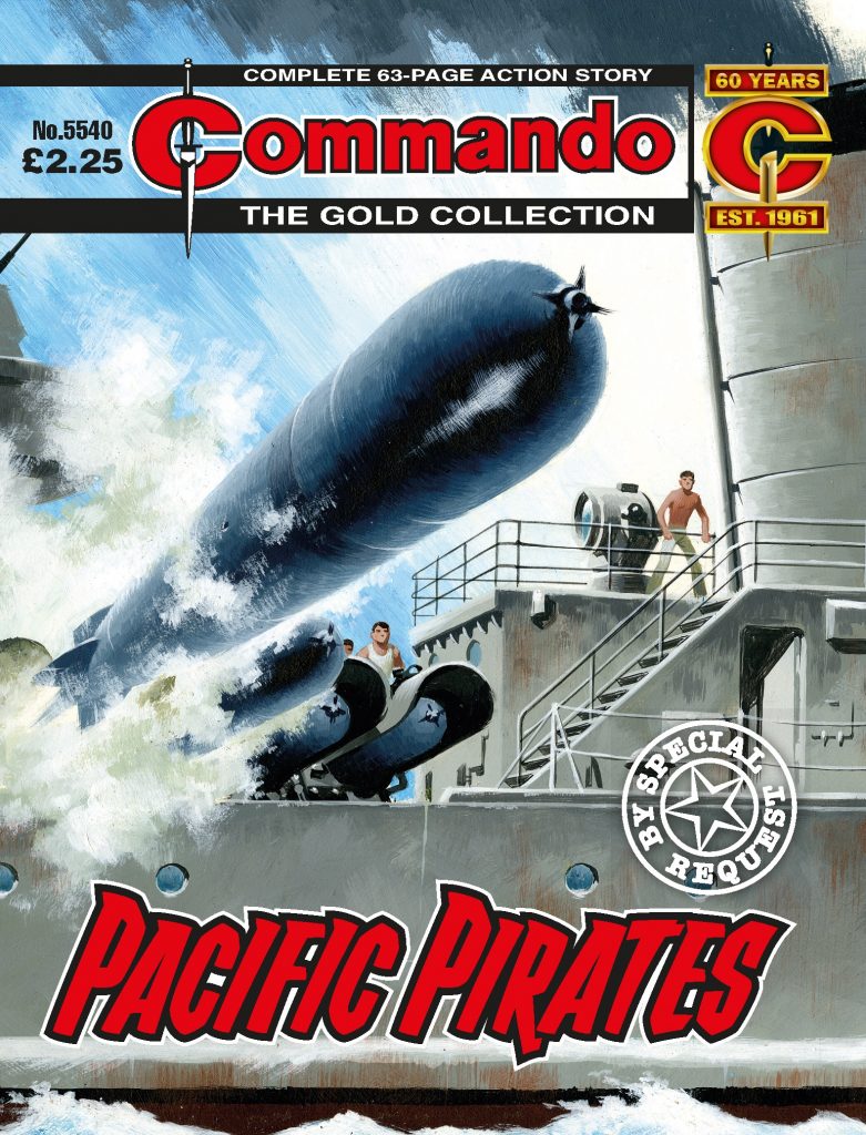 Commando 5540: Gold Collection: Pacific Pirates - Cover by Ian Kennedy 