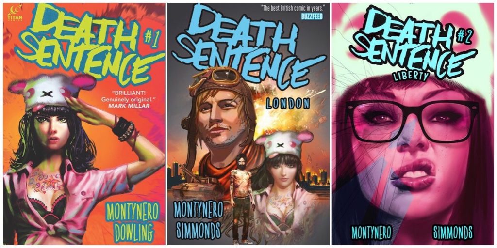 Death Sentence Liberty by Monty Nero, Mike Dowling and Martin Simmonds - Montage