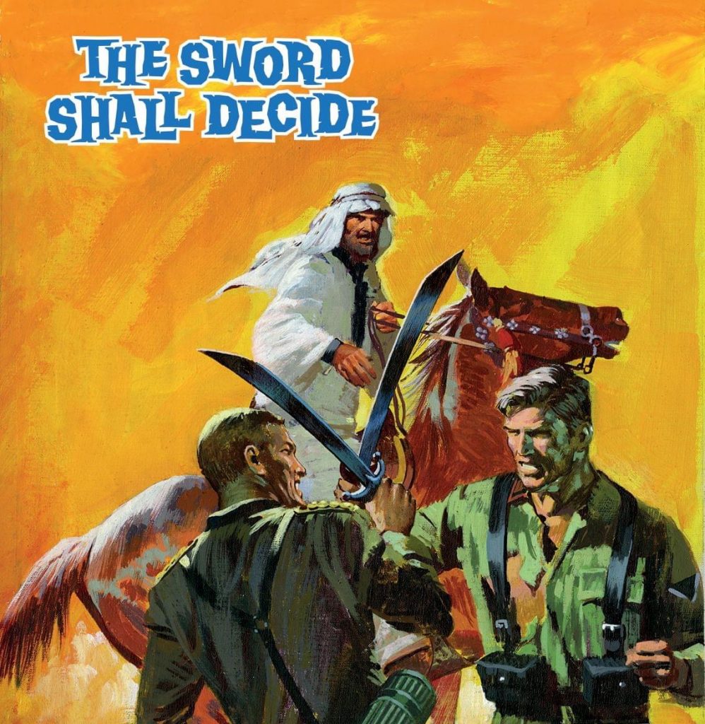 Commando 5552: Gold Collection - The Sword Shall Decide - cover by Penalva FULL