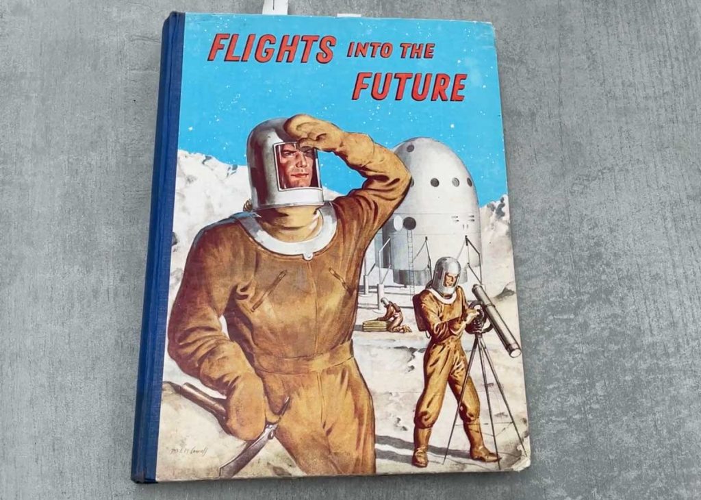 Flights into the Future (1948) - Cover by James McConnell