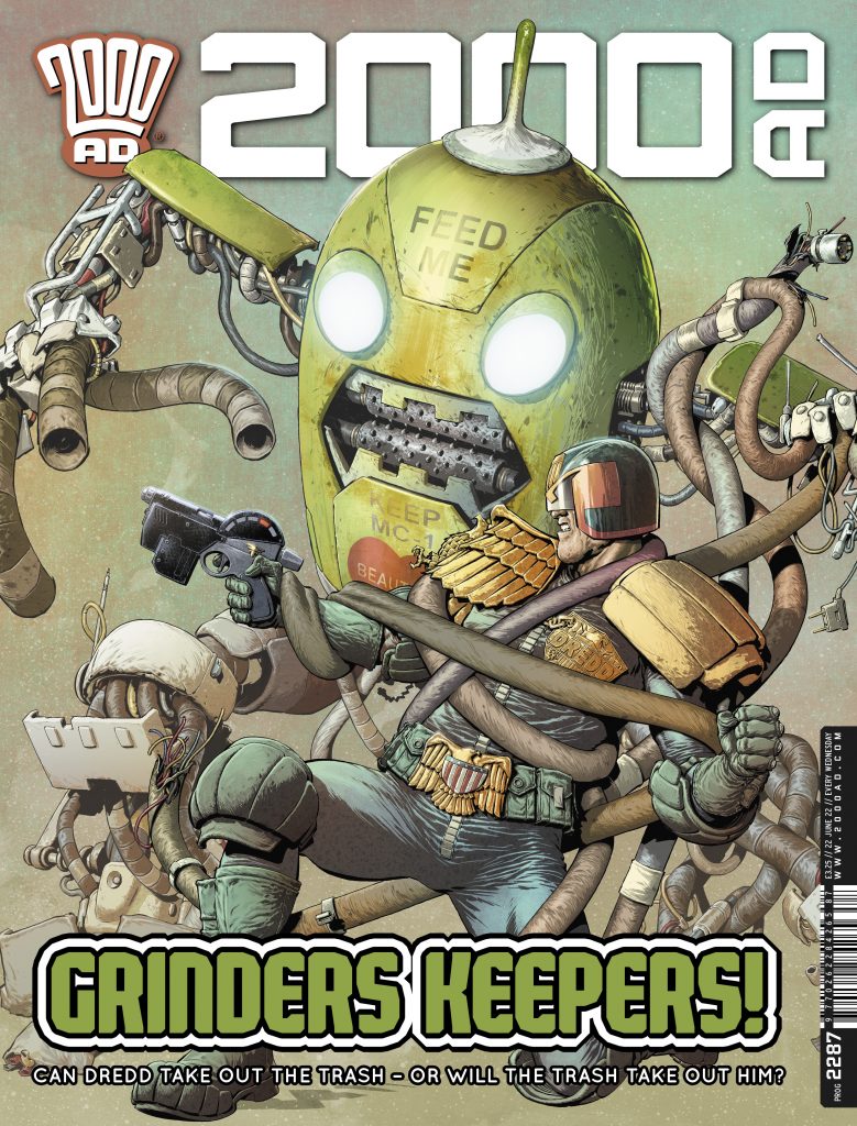 2000AD Prog 2287 - Cover by Andy Clarke