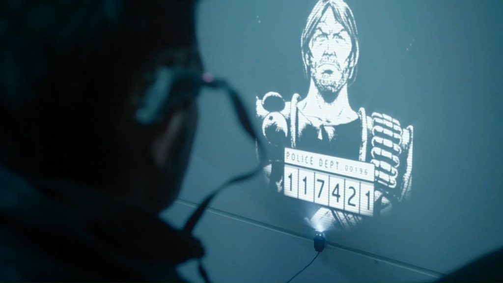 Doctor Who comic character Abslom Daak made an onscreen appearance in the Season 8 story, "Time Heist"