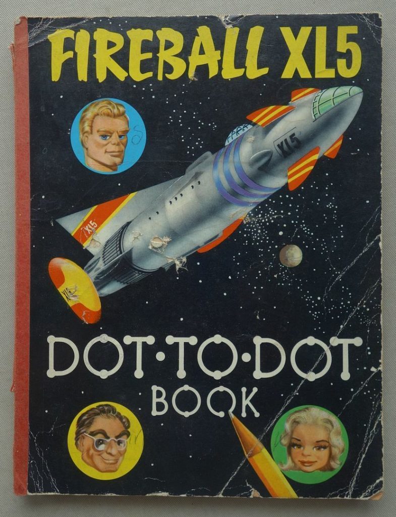 Fireball XL5 Dot to Dot Book 1964