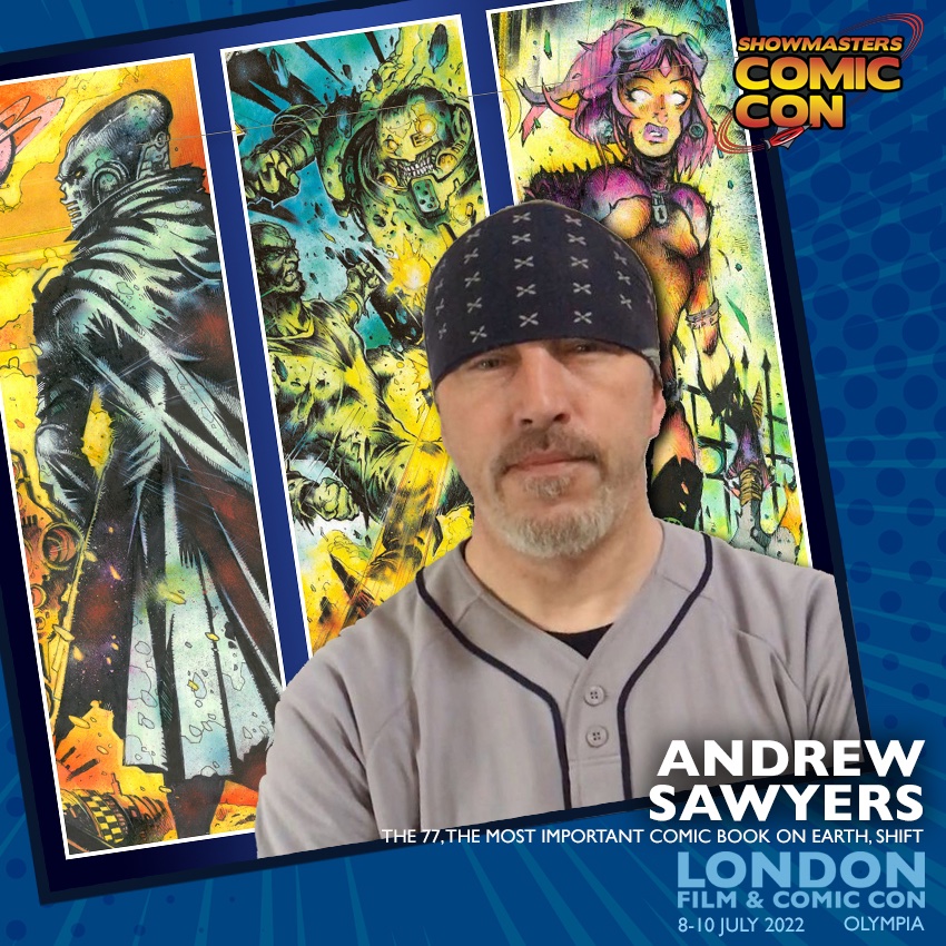 London Film and Comic Con 2022 - Andrew Sawyers