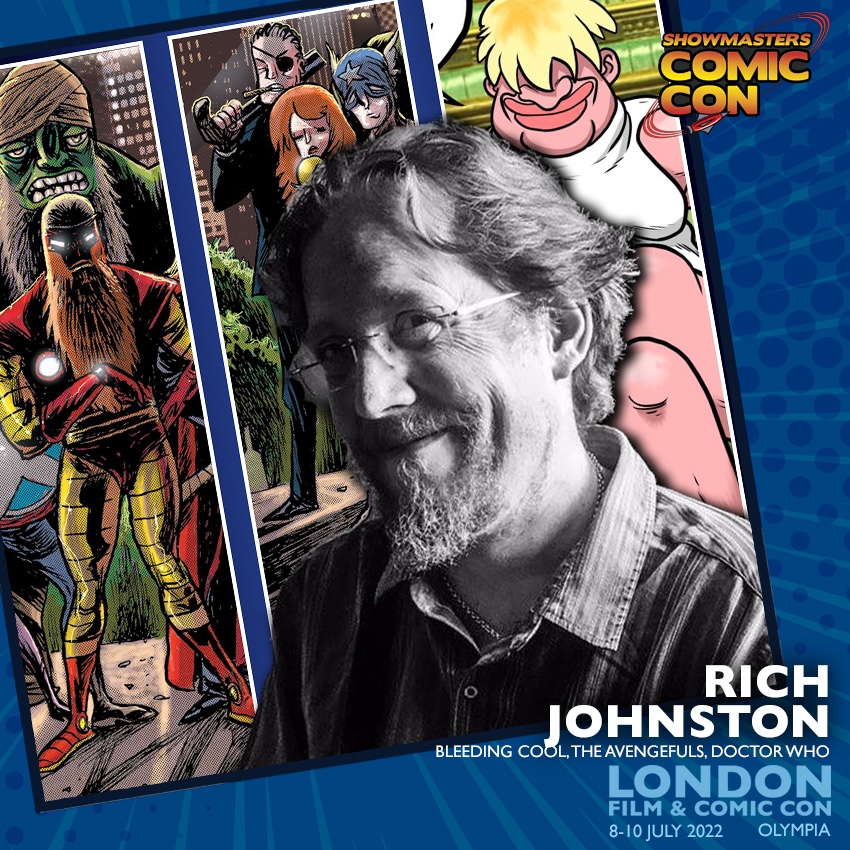 London Film and Comic Con 2022 - Rich Johnston