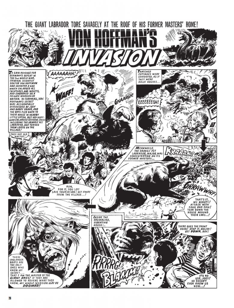 Von Hoffman's Invasion - Sample Page (2018, Eric Bradbury)