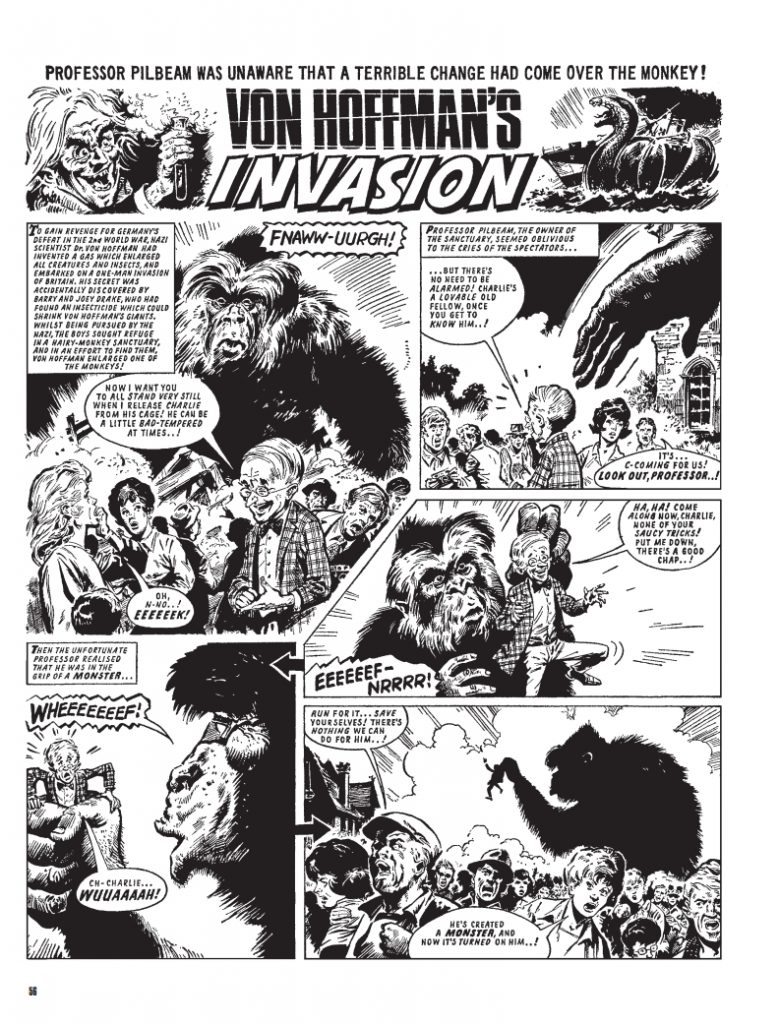 Von Hoffman's Invasion - Sample Page (2018, Eric Bradbury)