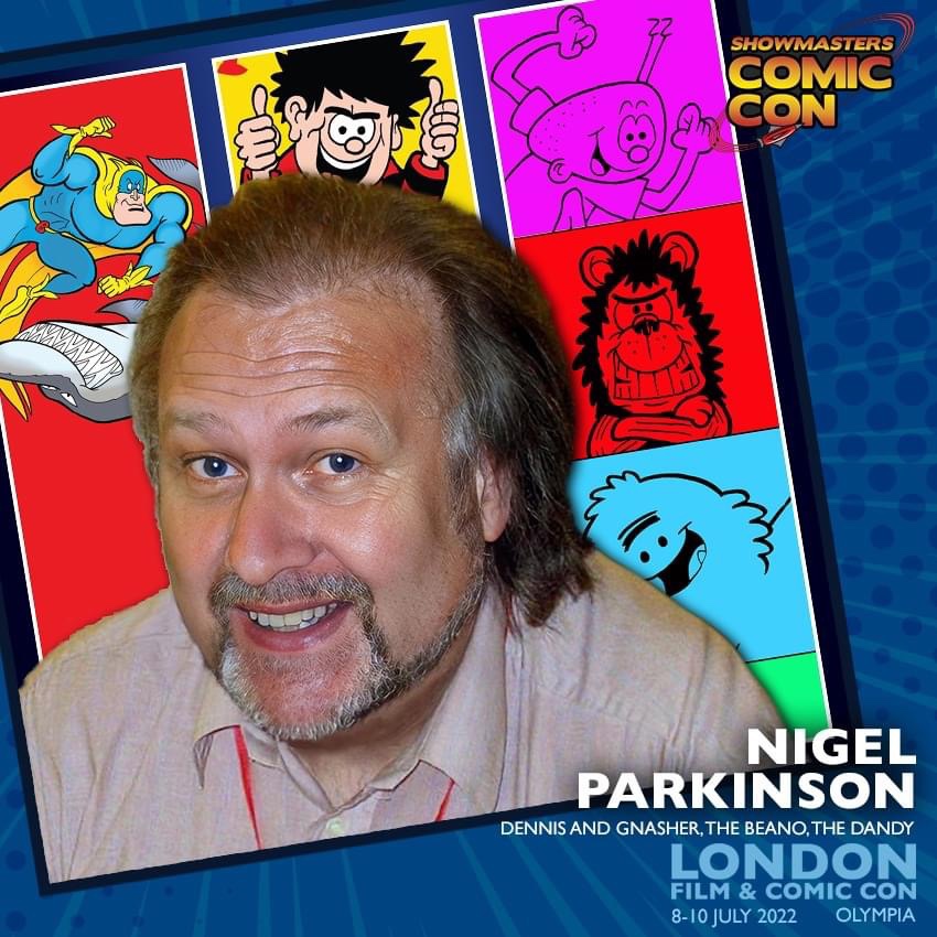 London Film & Comic Con 2022 - Nigel Parkinson