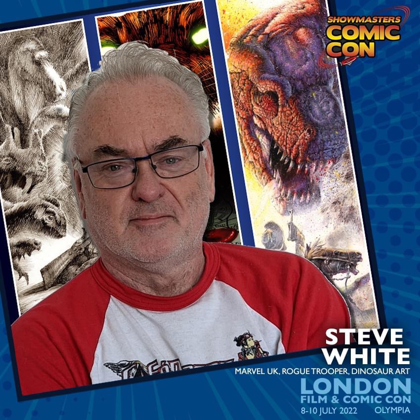 London Film & Comic Con 2022 - Steve White