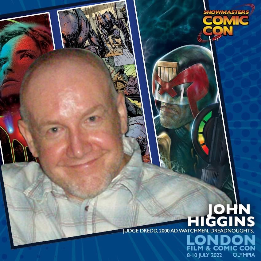 London Film & Comic Con 2022 - John Higgins