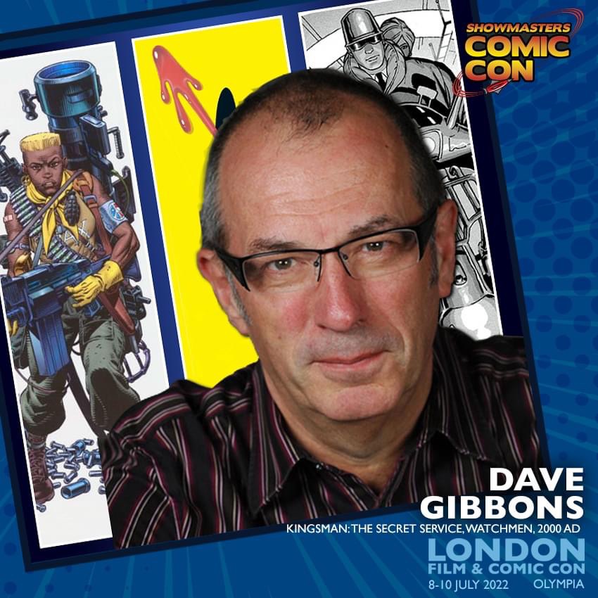 London Film & Comic Con 2022 - Dave Gibbons
