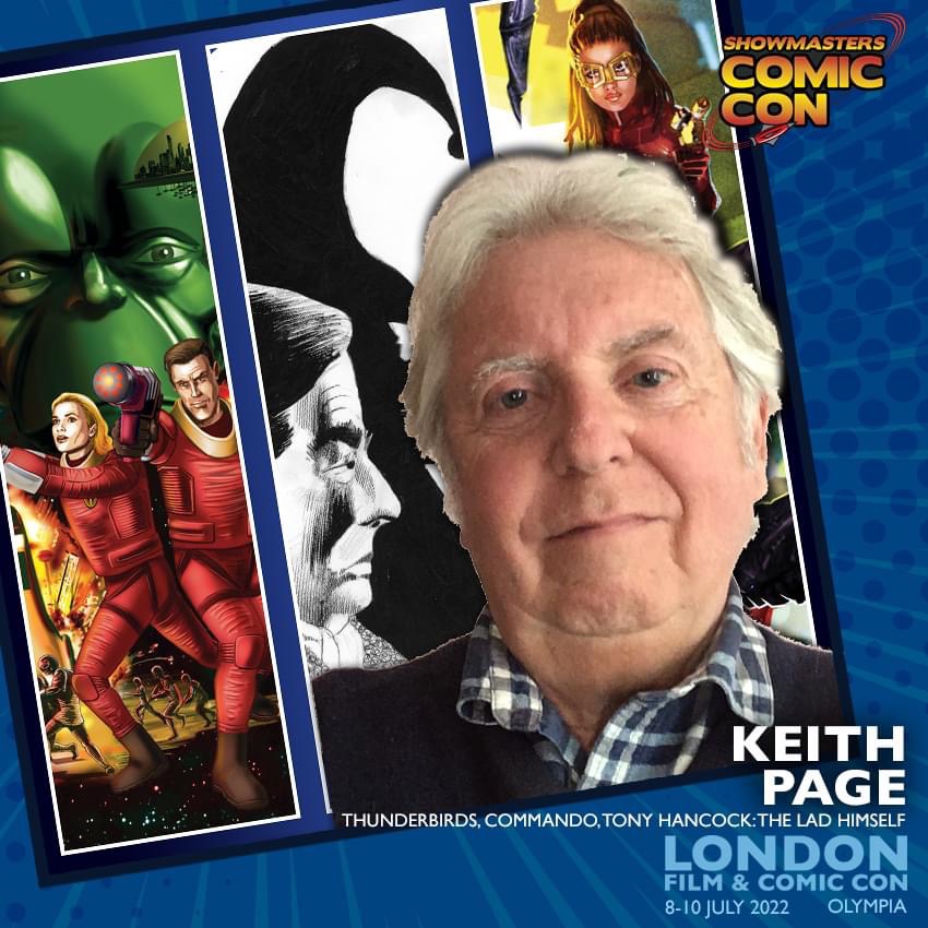 London Film & Comic Con 2022 - Keith Page
