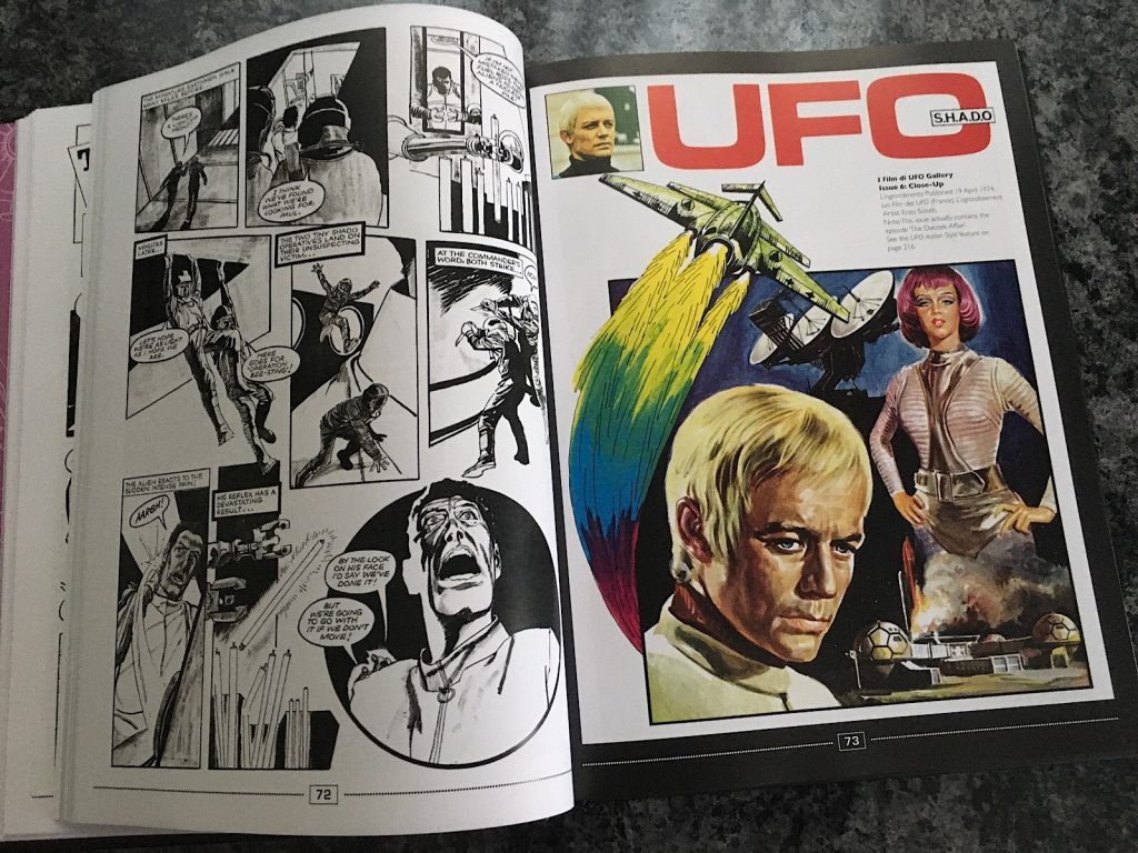 UFO Comic Anthology Volume Two - Sample Spread