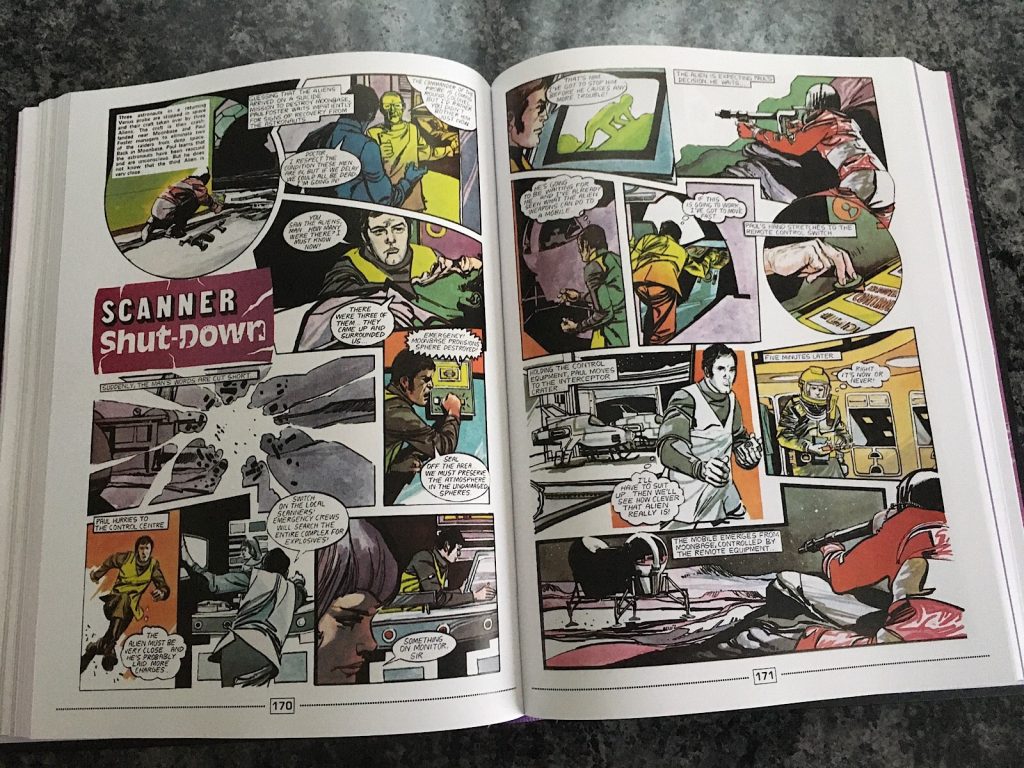UFO Comic Anthology Volume Two - Sample Spread