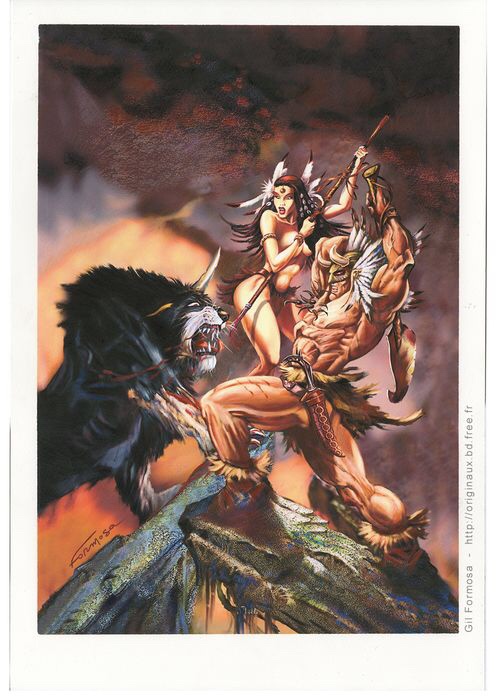 Conan the Barbarian cover by Gil Formosa