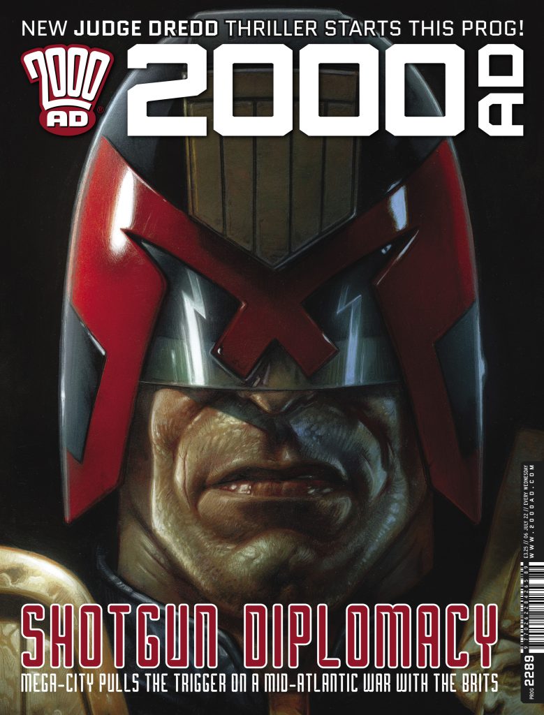 2000AD Prog 2289 | Cover by Greg Staples