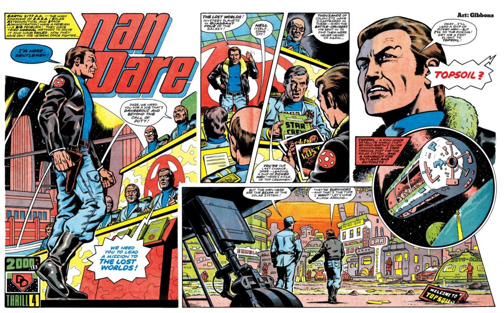45 Years of 2000 AD - The Best of Gerry Finley-Day - Dan Dare