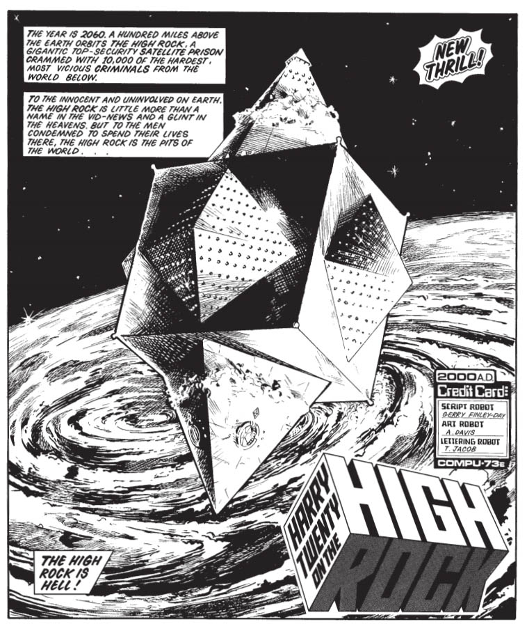 45 Years of 2000 AD - The Best of Gerry Finley-Day - Harry Twenty on High Rock