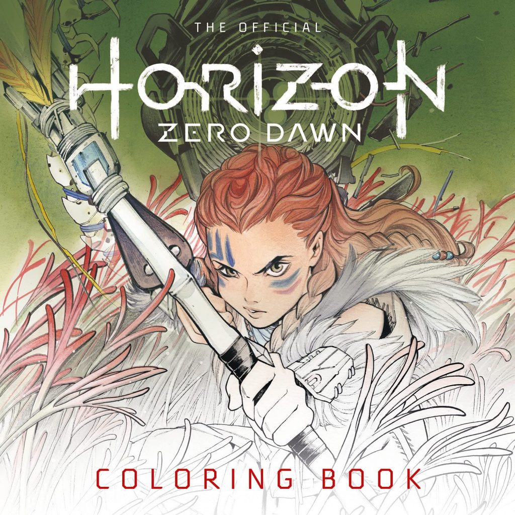 The Official Horizon Zero Dawn Colouring Book