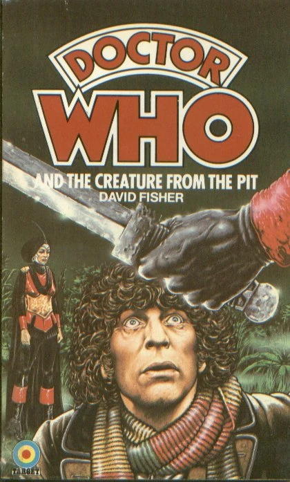 Doctor Who and The Creature from the Pit - cover by Steve Kyte