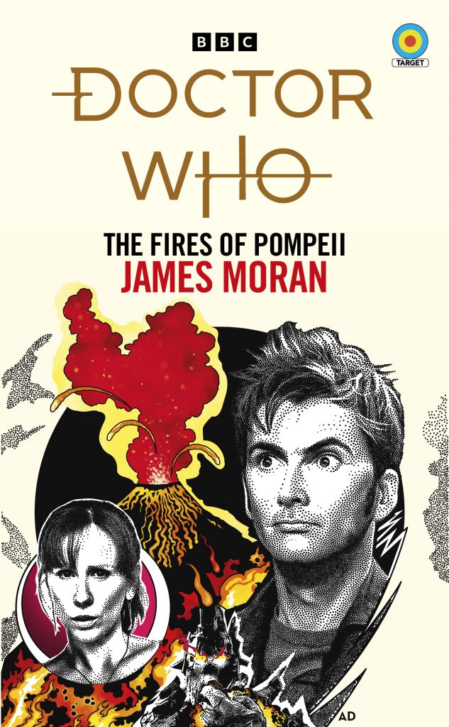 Doctor Who: The Fires of Pompeii (Target Collection) - cover by Anthony Dry