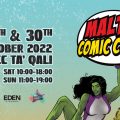Malta Comic Con 2022 - Poster by Mario Torrisi SNIP