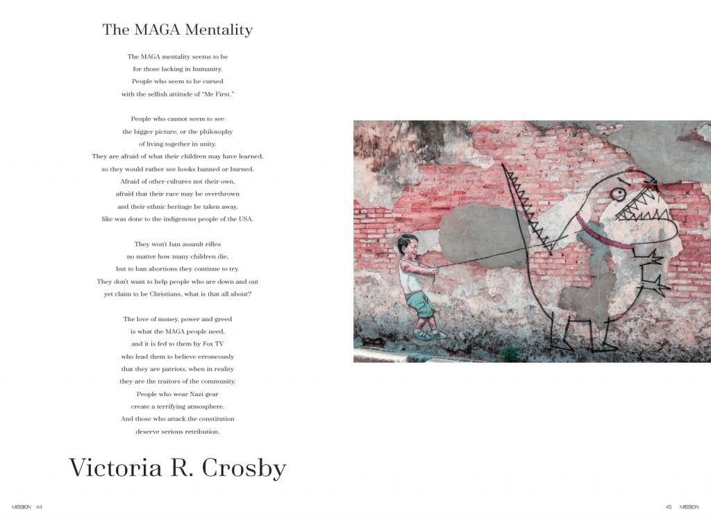 The Mission Issue One - The Maga Mentality by Victoria R. Crosby