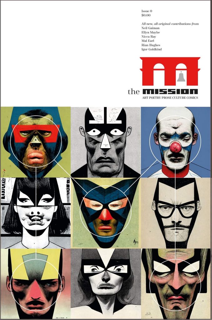 The Mission Issue One - designed by Rian Hughes
