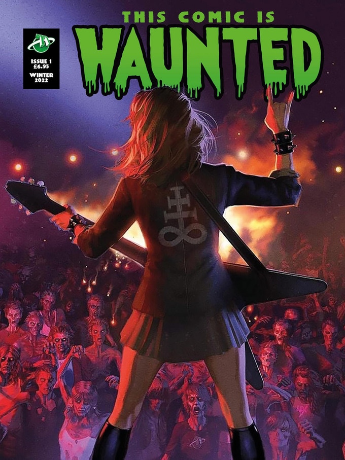 This Comic is Haunted #1 Variant Cover by Alex Ronald