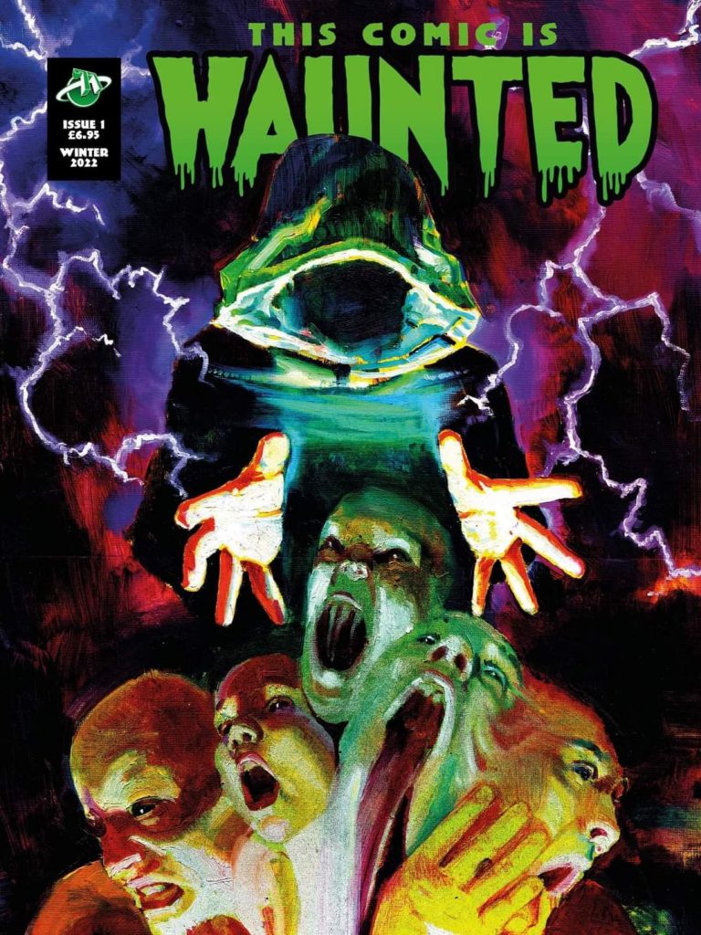 This Comic is Haunted #1 Cover by Ian Stopforth