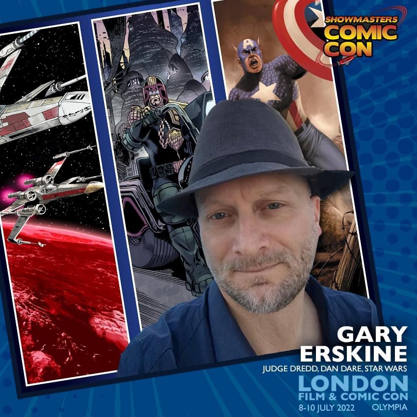London Film and Comic Con 2022 - Gary Erskine