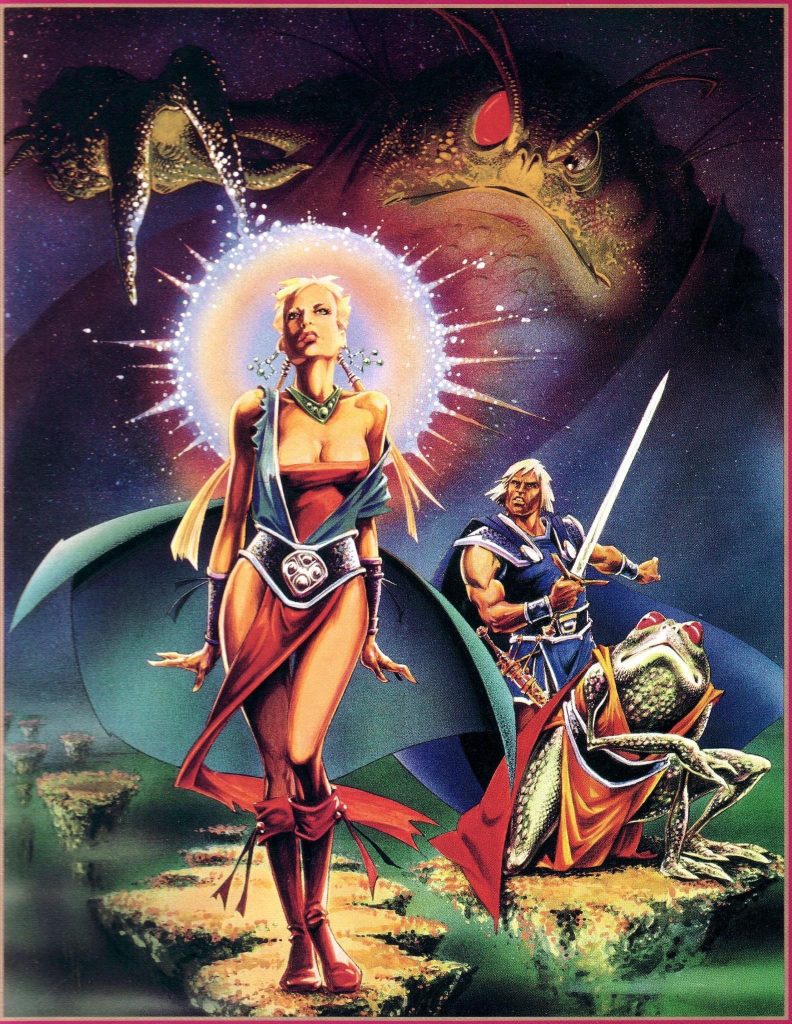 Ian Gibson’s cover art for Alan Grant and John Wagner's The Chronicles of Genghis Grimtoad