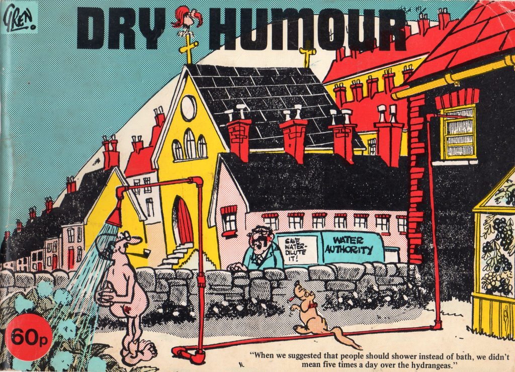 Dry Humour Book Cover by Gren