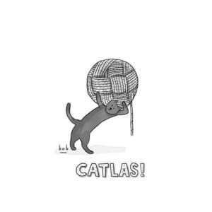 Bob Eckstein’s “The Complete Book of Cat Names” Cartoon