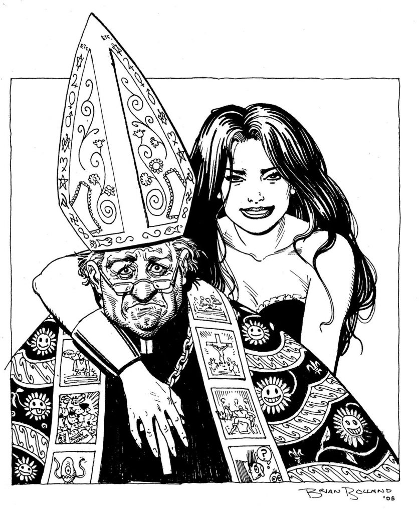 Brian Bolland's The Actress and the Bishop