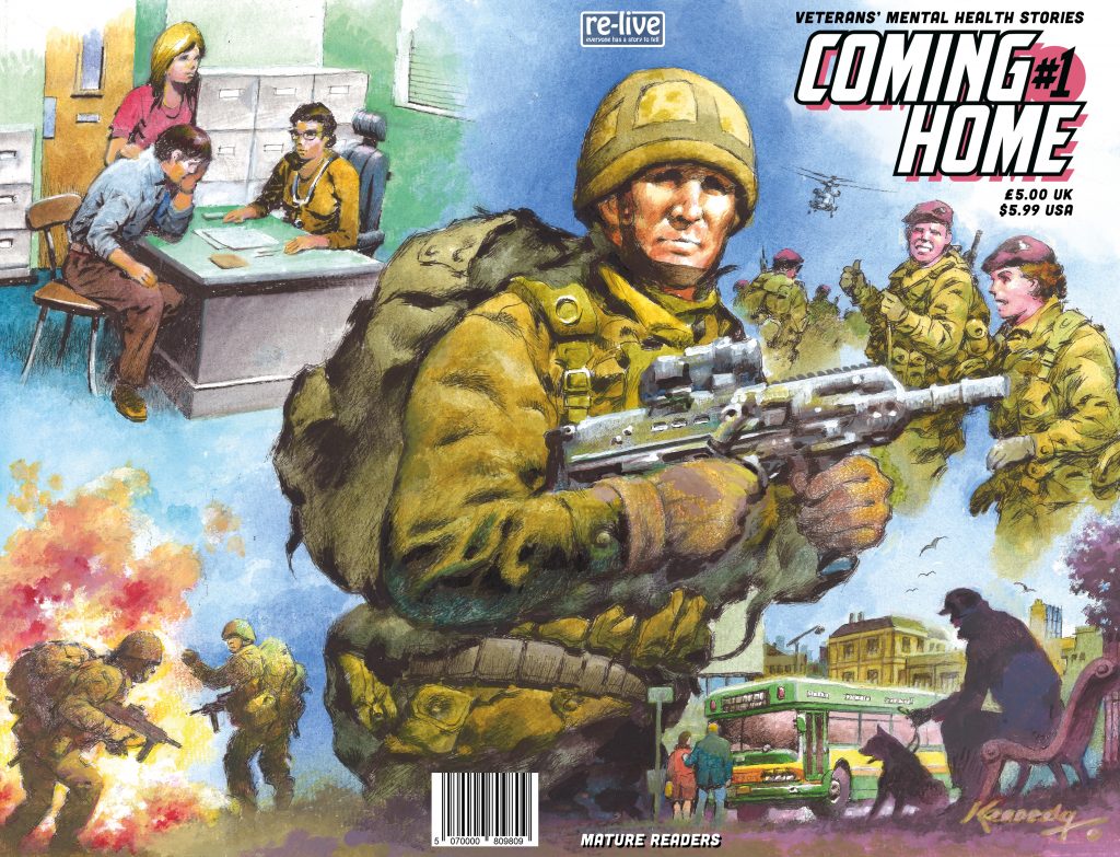 Coming Home - Cover Spread, art by Ian Kennedy