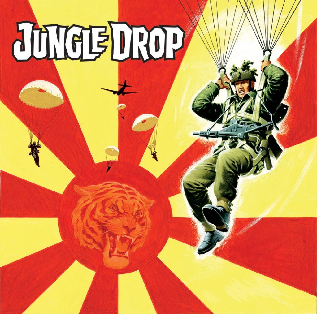 Commando 5568 – Gold Collection: Jungle Drop - cover by Ian Kennedy - Full
