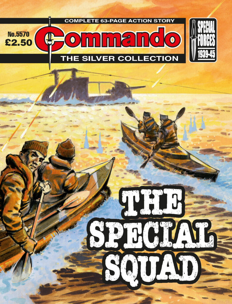 Commando 5570 – Silver Collection: The Special Squad - cover by Jeff Bevan