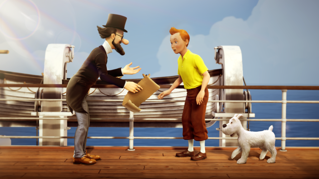 Tintin Reporter - Cigars of the Pharaoh’s video game adaptation