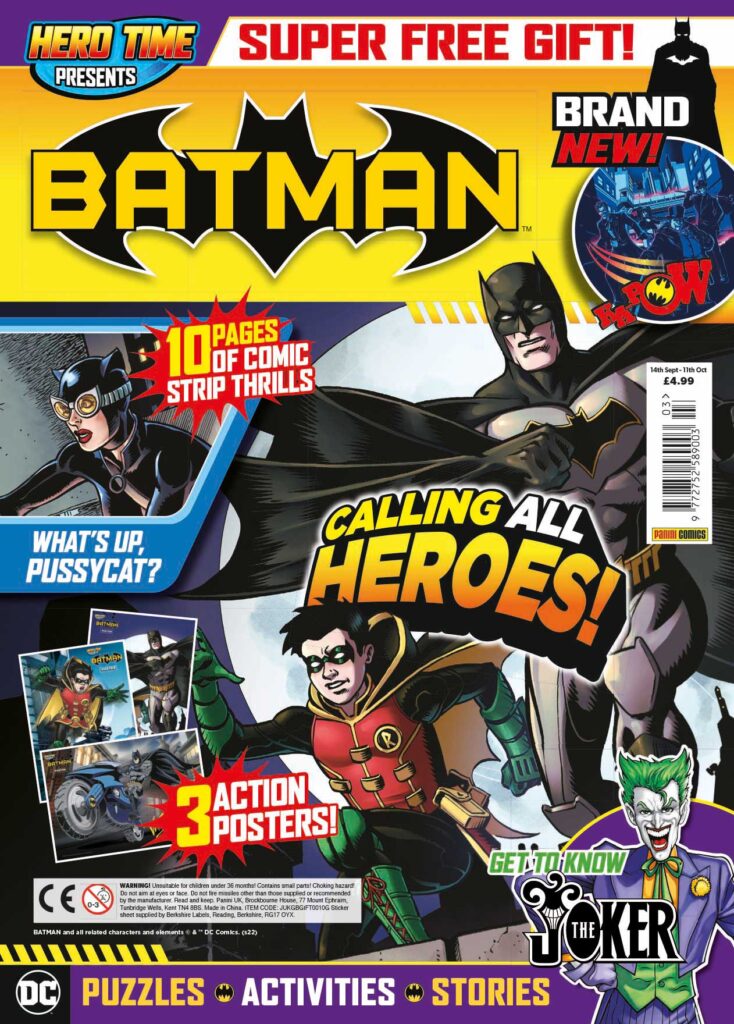 Hero Time Presents: Batman # 1 (Panini UK, 2022)