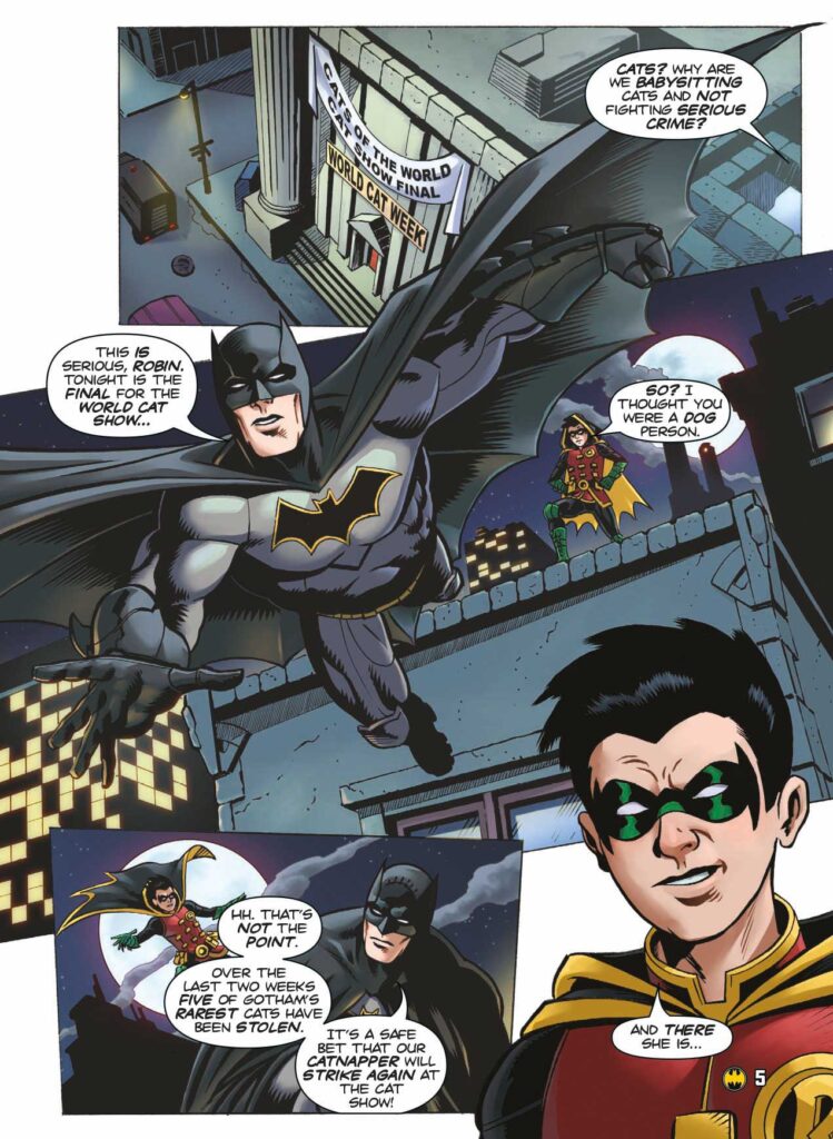 Hero Time Presents: Batman # 1 (Panini UK, 2022) - Strip sample - written by Jason Quinn, art by Russ Leach
