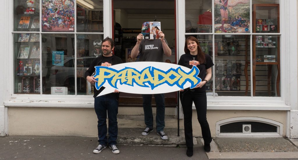 Paradox Comics, Poole, Dorset (2017)