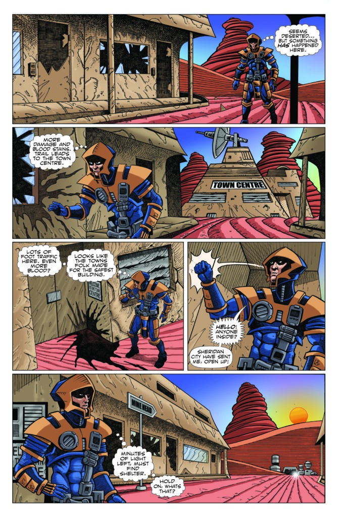 Shaman Kane #8 by David Broughton - Sample Page