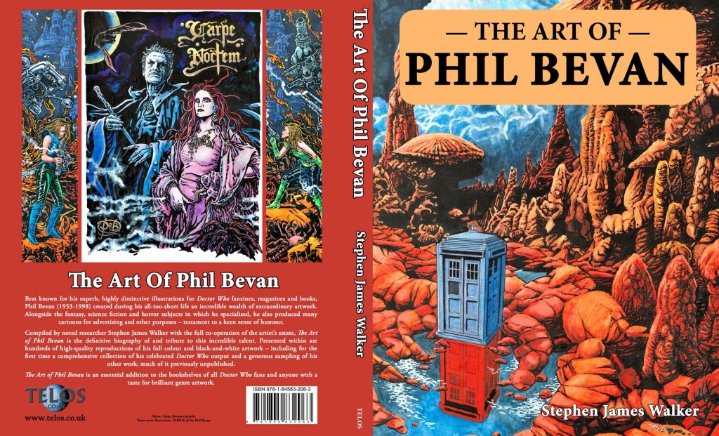 The Art of Phil Bevan (Telos Publishing) - Full Cover